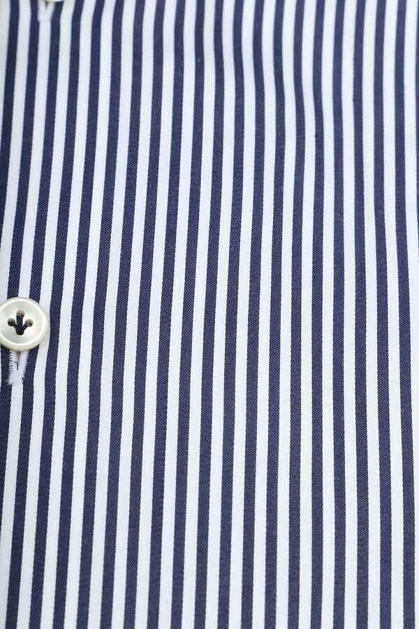 Olymp Signature Overhemd Streep Blauw - Foto 2