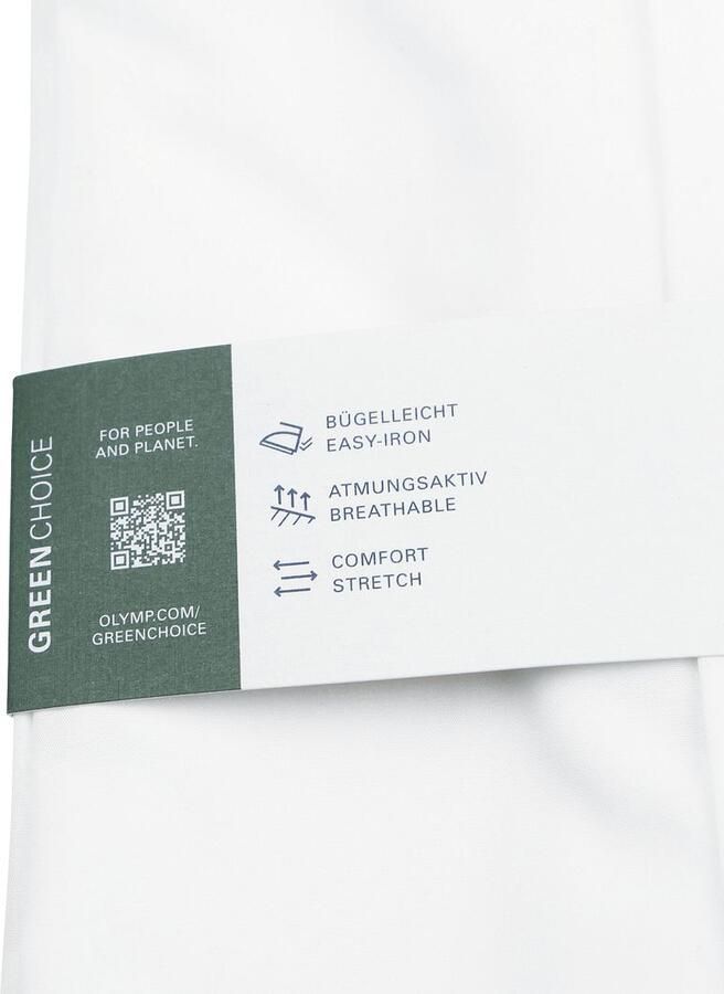 OLYMP Smokingoverhemd Level Five body fit Omslagmanchetten verborgen knoopsluiting - Foto 6