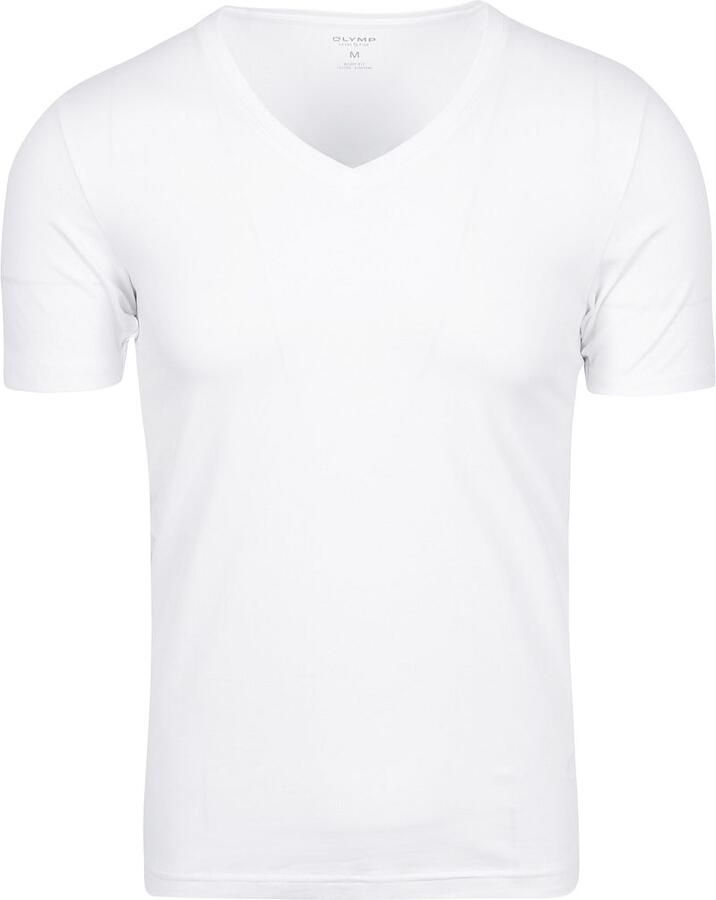 OLYMP T-shirt Casual V-hals ideaal om onder te dragen - Foto 4