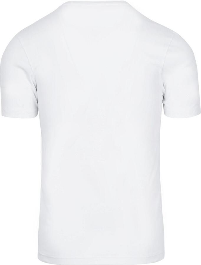 OLYMP T-shirt Casual V-hals ideaal om onder te dragen - Foto 3