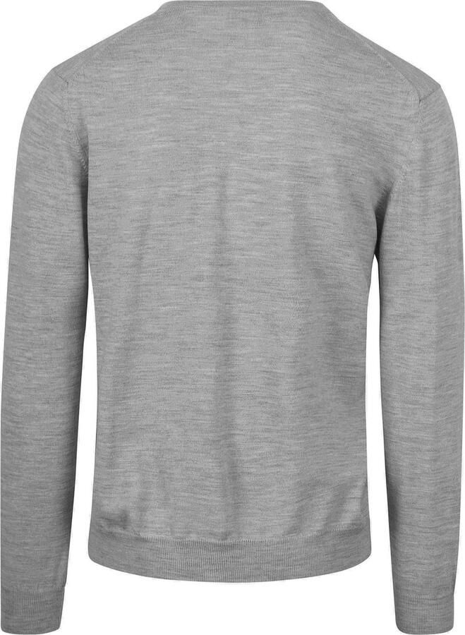 OLYMP Trui met V-hals brei casual klassieke brei-pullover - Foto 4