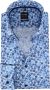 Olymp Overhemd Lvl 5 Blauw Dessin - Thumbnail 1