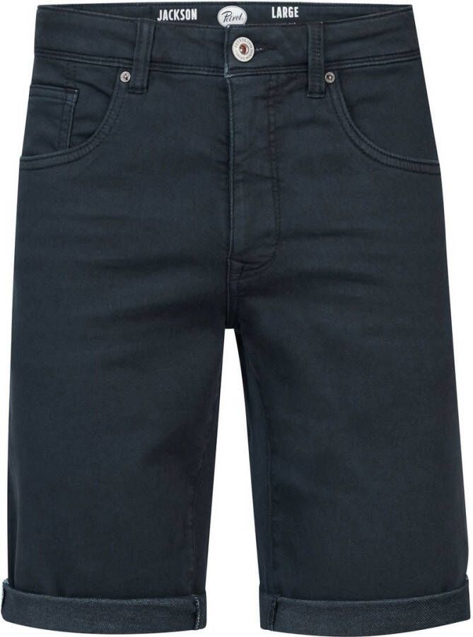 Petrol Denim Short Jackson Navy