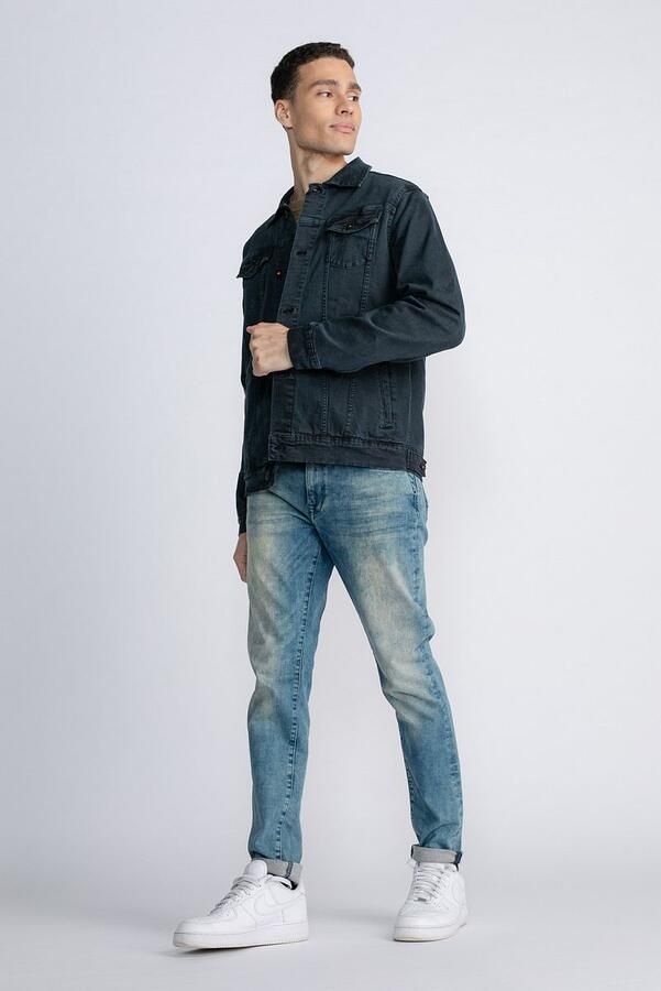 Petrol Denim Jack Navy - Foto 4