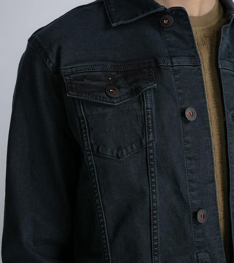 Petrol Denim Jack Navy - Foto 2