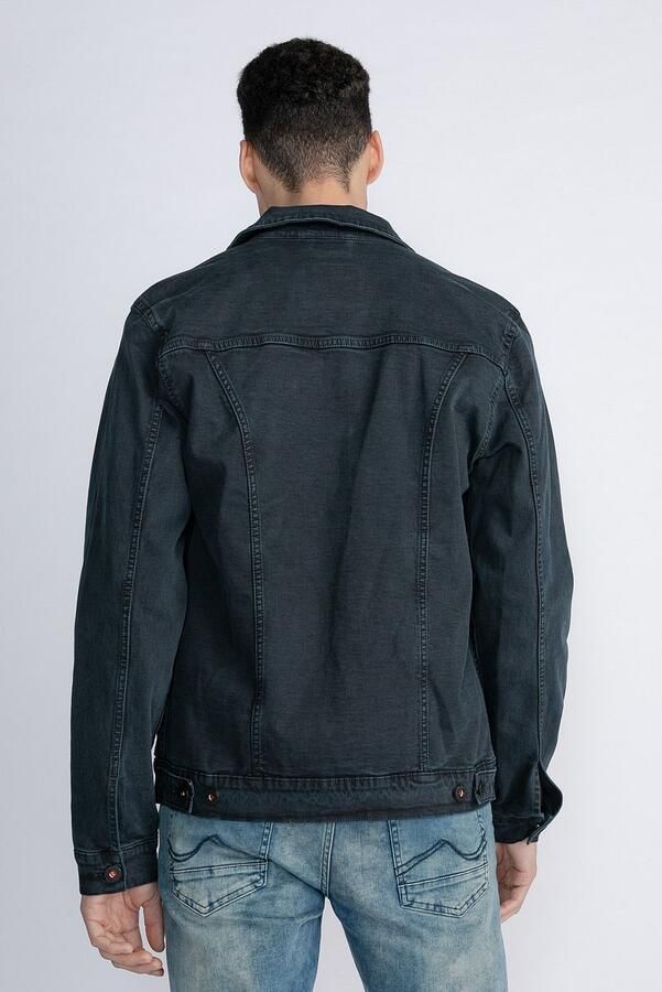 Petrol Denim Jack Navy - Foto 5