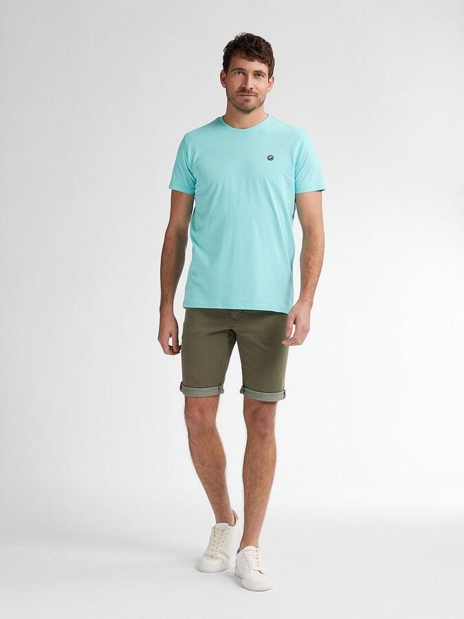 Petrol Industries Broek Denim Short Jackson Olijfgroen - Foto 3