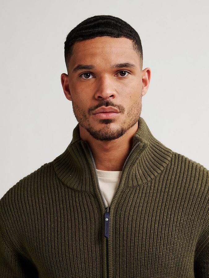 Petrol Half Zip Pullover Army Green - Foto 3