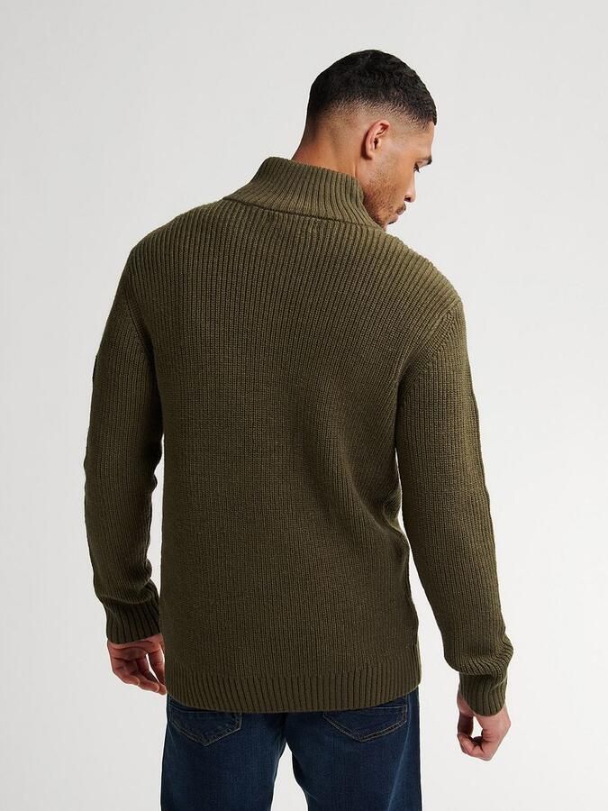 Petrol Half Zip Pullover Army Green - Foto 4