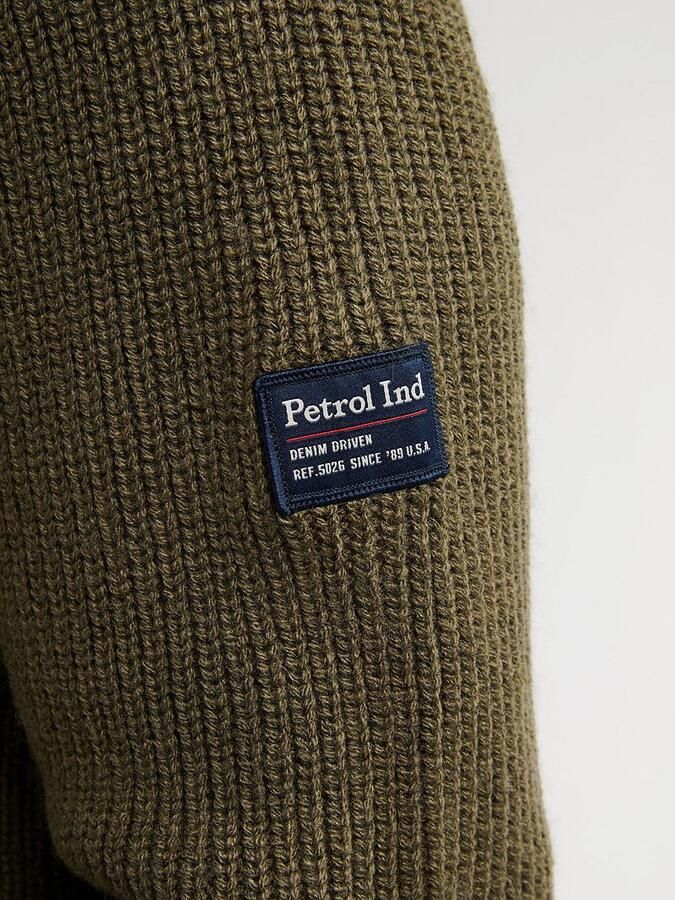 Petrol Half Zip Pullover Army Green - Foto 5