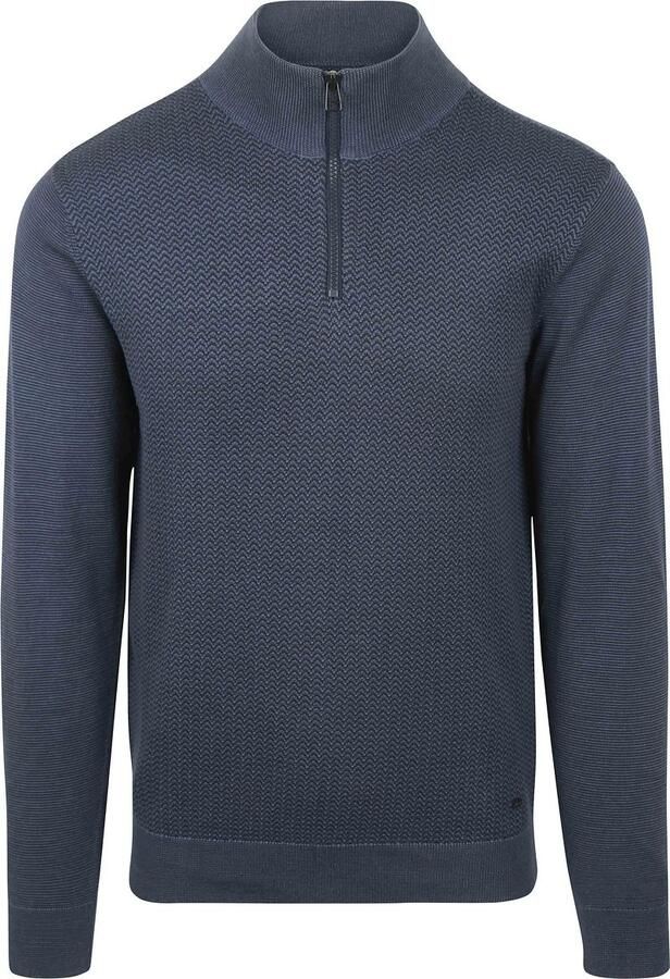 Petrol Half Zip Pullover Augusta Navy
