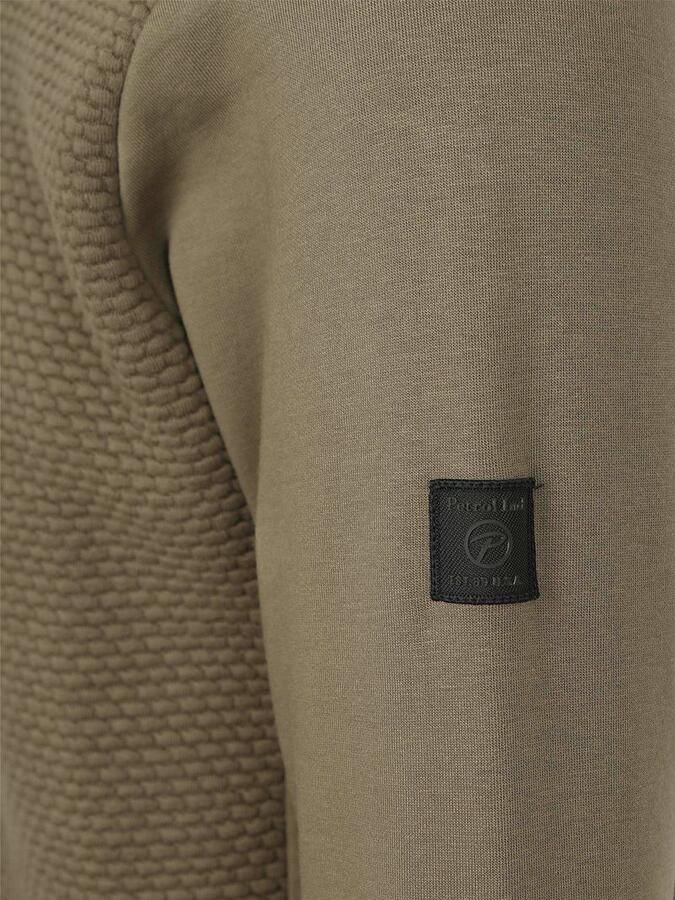 Petrol Half Zip Pullover Structure Olive - Foto 3