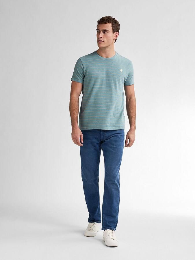 Petrol Knitted T-Shirt Mahi Ocean Blauw - Foto 2