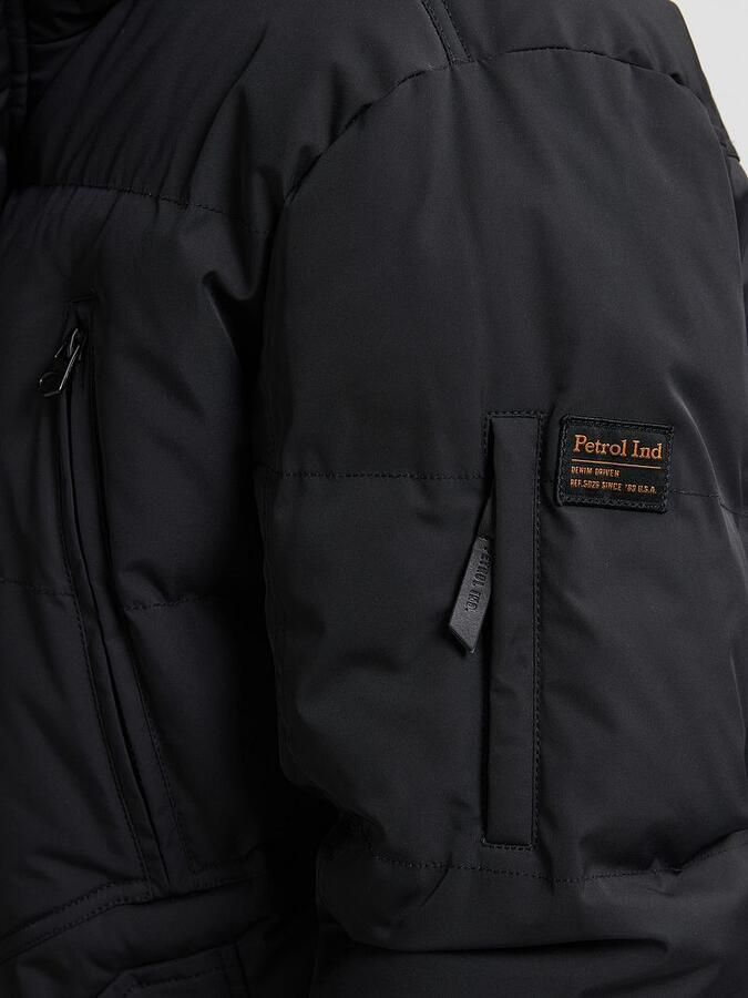 Petrol Parka Vermont Zwart - Foto 5