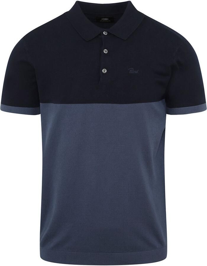 Petrol Industries T-shirt Polo Knitwear Blauw - Foto 2