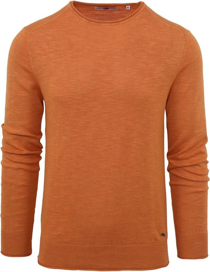 Petrol Industries gemêleerde regular fit longsleeve desert orange - Foto 2