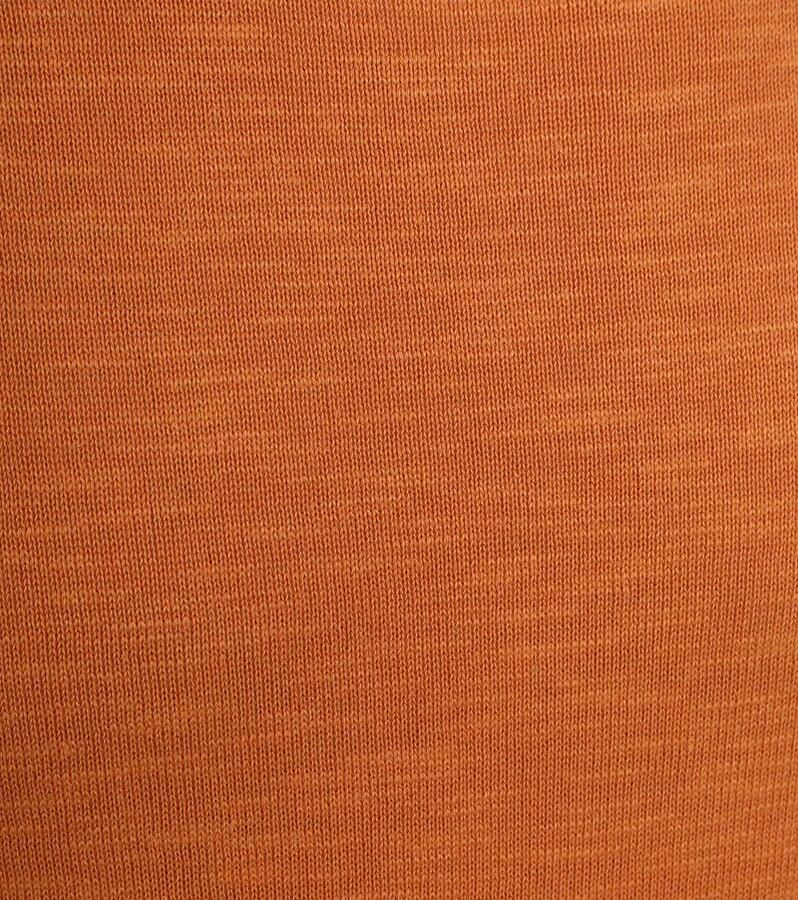 Petrol Industries gemêleerde regular fit longsleeve desert orange - Foto 3