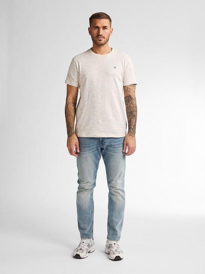 Petrol Industries T-shirt T-Shirt Sandstone Melange Ecru - Foto 2