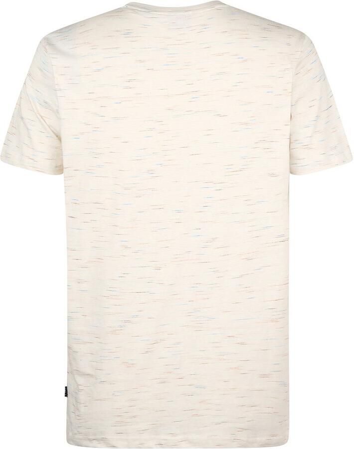 Petrol Industries T-shirt T-Shirt Sandstone Melange Ecru - Foto 2
