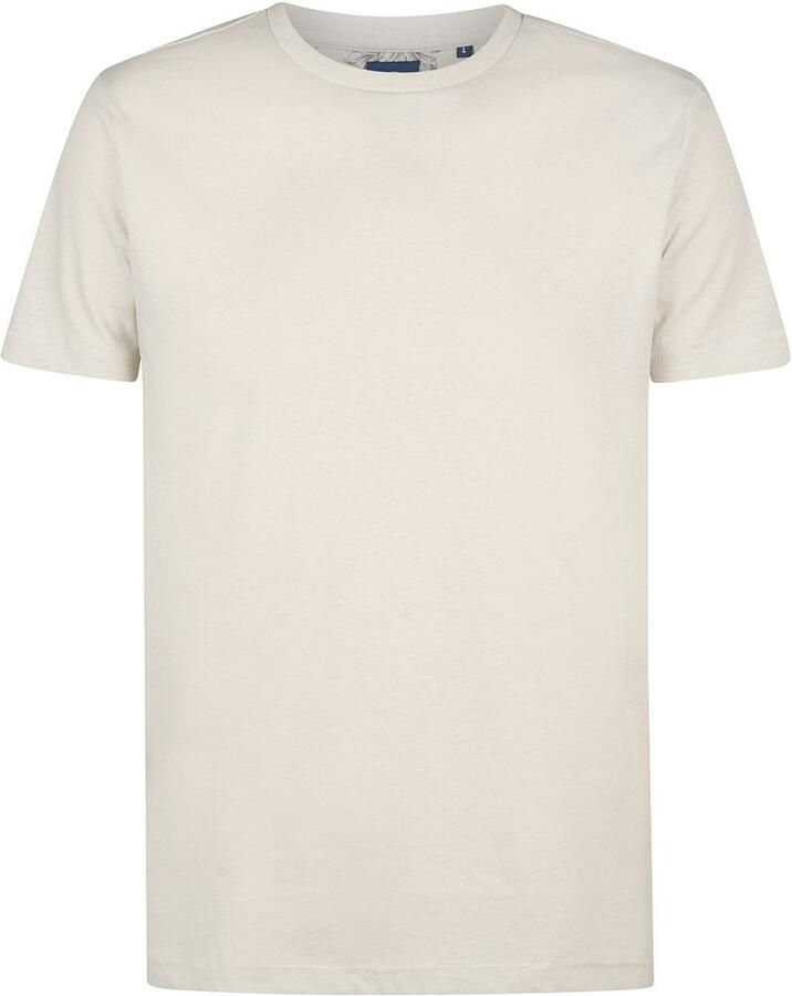 Petrol T-Shirt Viewcrest Melange Ecru