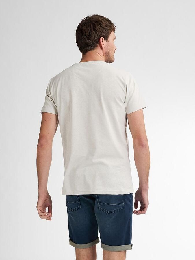 Petrol T-Shirt Viewcrest Melange Ecru - Foto 3