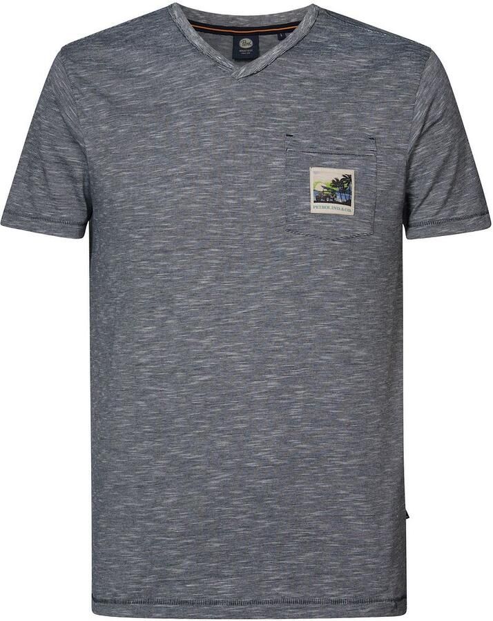 Petrol Industries T-shirt T-Shirt Whimsical Blauw