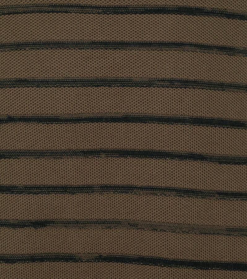 Petrol Industries Sweater Trui Streep Donkergroen