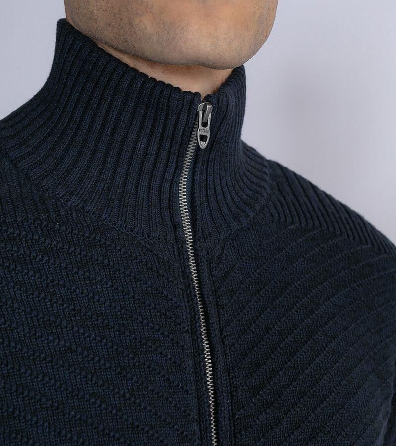 Petrol Industries vest met logo midnight navy