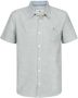 Petrol Industries Overhemd Lange Mouw Short Sleeve Overhemd Print Groen - Thumbnail 2
