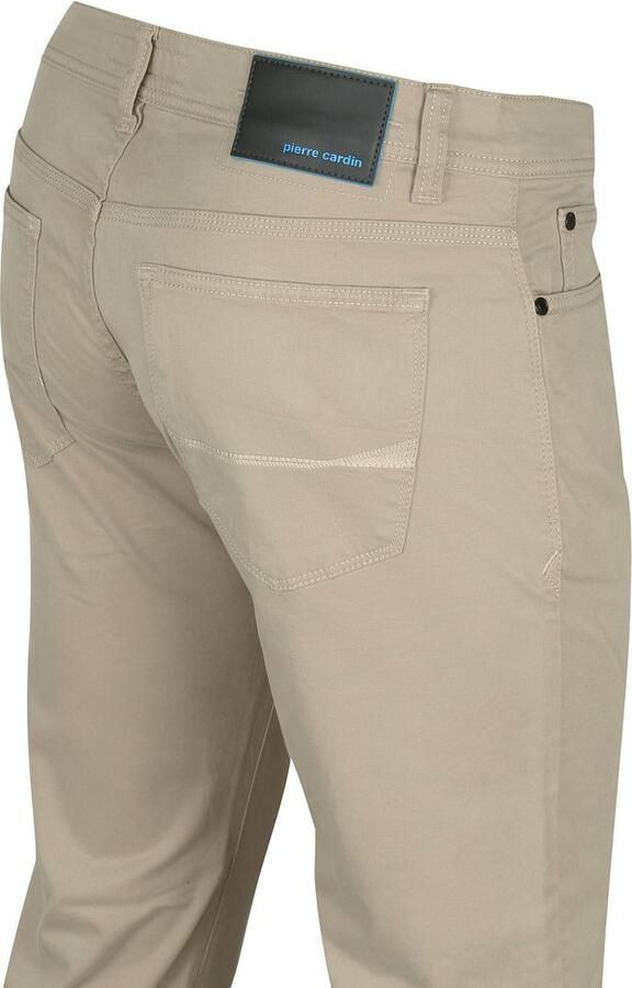Pierre Cardin Broek 5 Pocket Broek Antibes Kaki - Foto 4