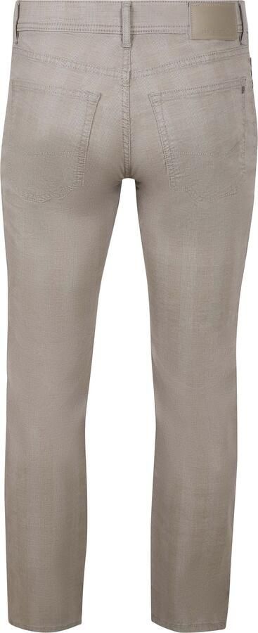 Pierre Cardin Broek Laval Checks Beige - Foto 5