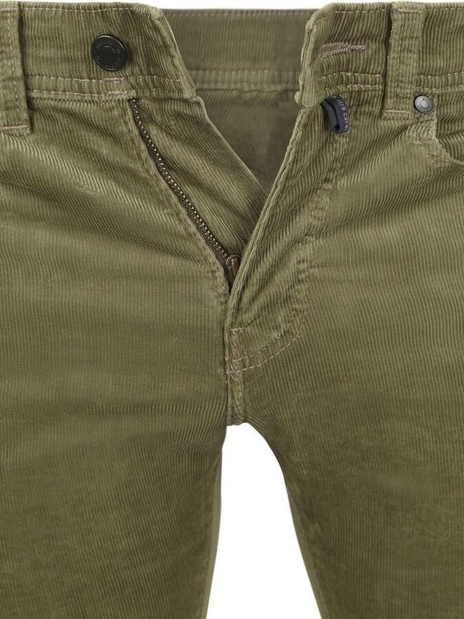 Pierre Cardin Broek Lyon Corduroy Olive - Foto 2