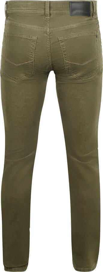 Pierre Cardin Broek Lyon Corduroy Olive - Foto 4