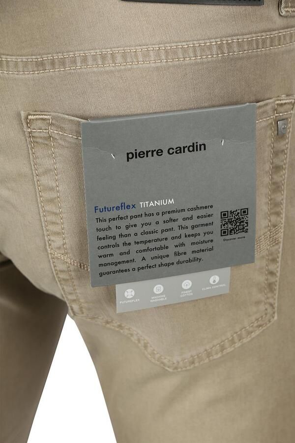 Pierre Cardin Broek Lyon Future Flex Beige - Foto 3