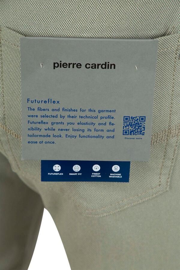 Pierre Cardin Broek Lyon Future Flex Groen - Foto 4