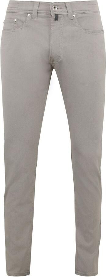 Pierre Cardin Futureflex Lyon Tapered Katoenen Broek Beige Heren - Foto 9
