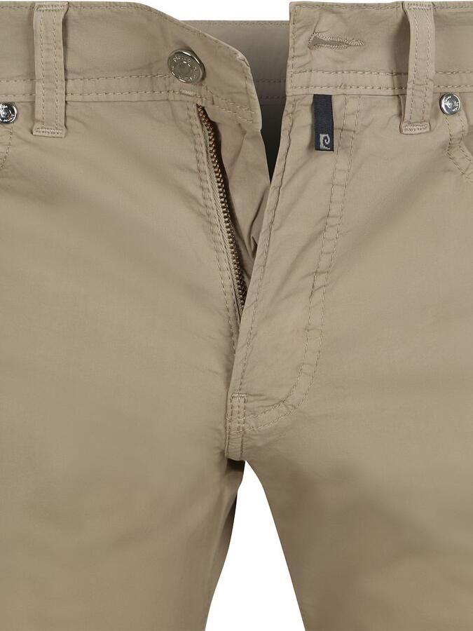 Pierre Cardin Broek Lyon Tapered Beige - Foto 2