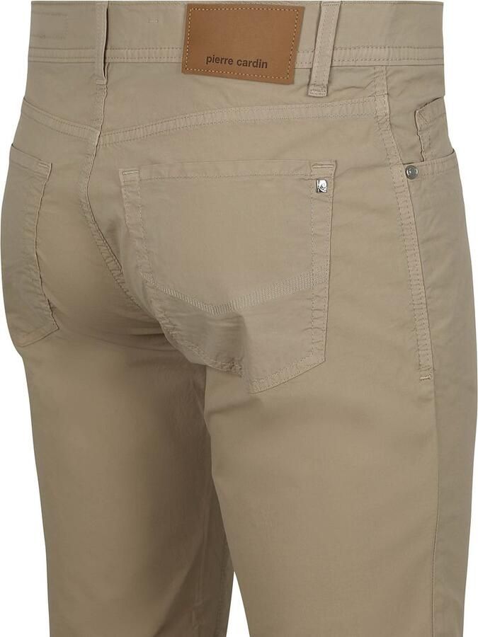 Pierre Cardin Broek Lyon Tapered Beige - Foto 3