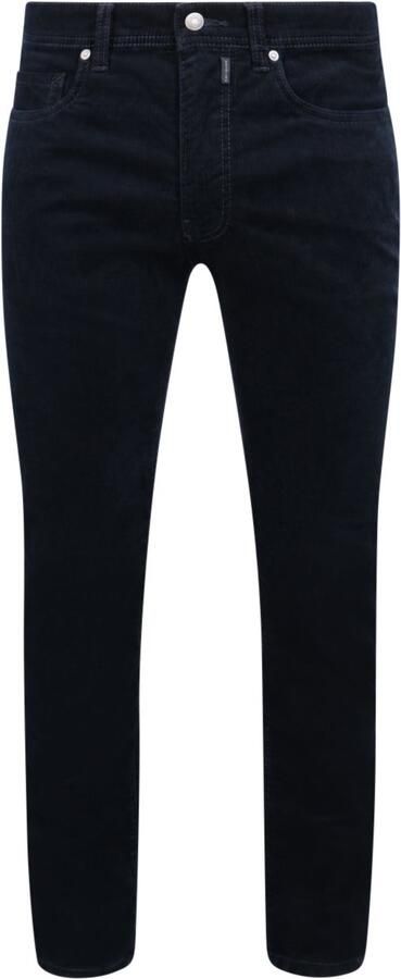 Pierre Cardin Broek Lyon Tapered Corduroy Navy