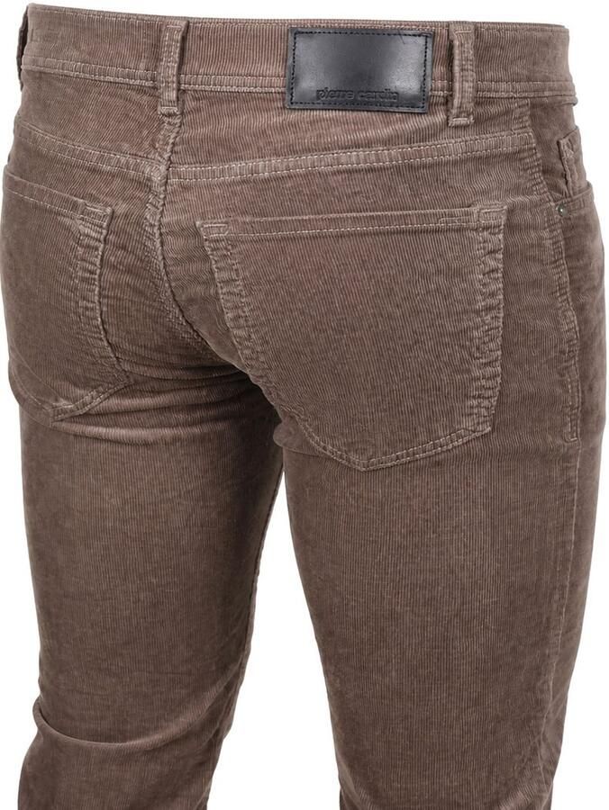 Pierre Cardin Broek Lyon Tapered Corduroy Taupe - Foto 3