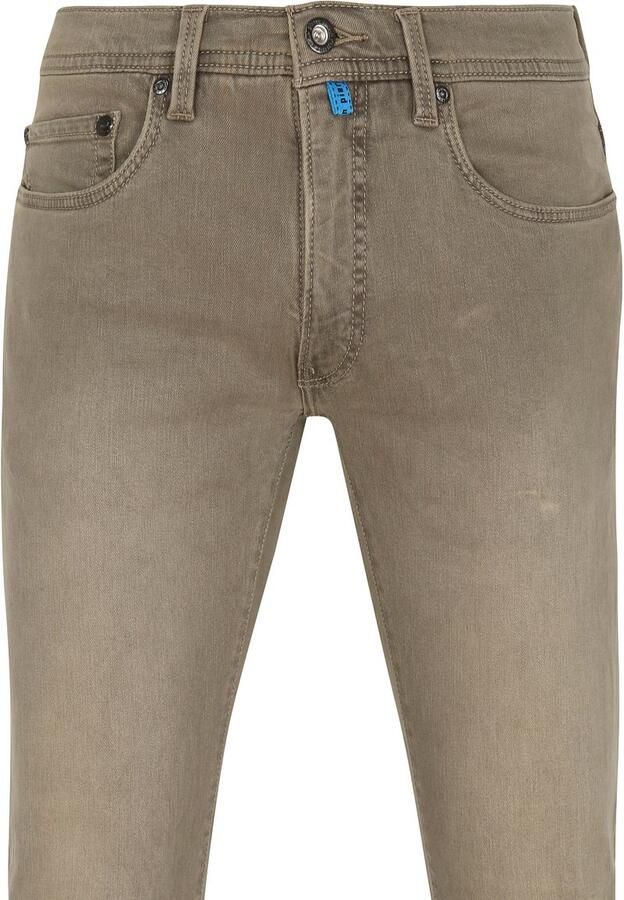 Pierre Cardin Broek Lyon Tapered Future Flex Lichtbruin