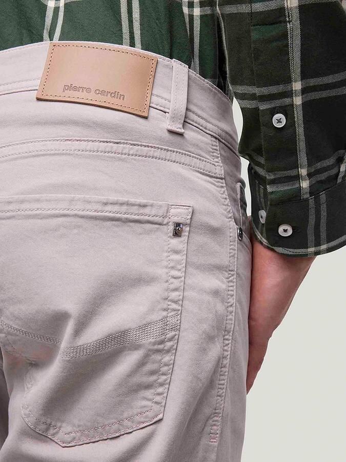 Pierre Cardin Broek Lyon Tapered Greige - Foto 3