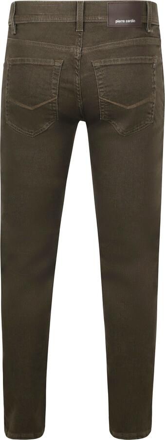 Pierre Cardin Broek Lyon Tapered Raw Bruin - Foto 5