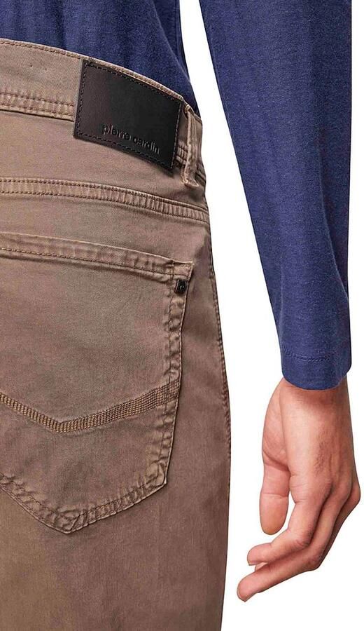 Pierre Cardin Broek Lyon Tapered Taupe - Foto 4