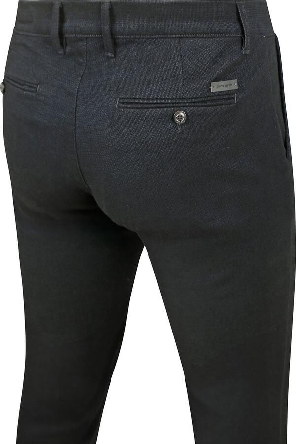 Pierre Cardin Broek Tapered Navy - Foto 3