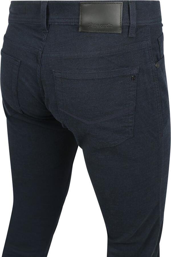 Pierre Cardin Five Pocket Broek Tapered Navy - Foto 3