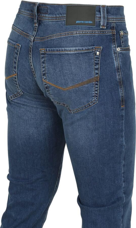 Pierre Cardin Jeans Lyon taps toelopende toekomst flex Bauw Stonewash Blauw Heren - Foto 5