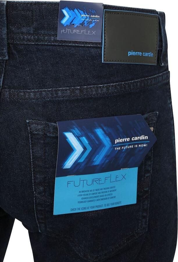 Pierre Cardin Jeans Lyon Tapered Future Flex Donkerblauw Blauw Heren - Foto 6