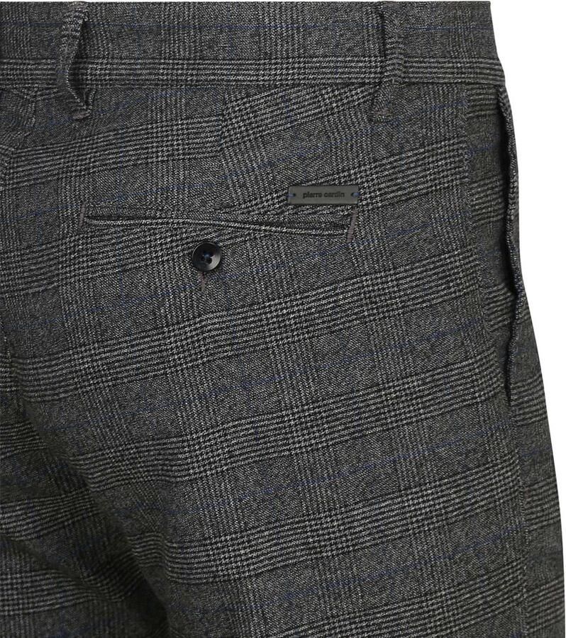 Pierre Cardin Pantalon Broek Ruit Grijs - Foto 4