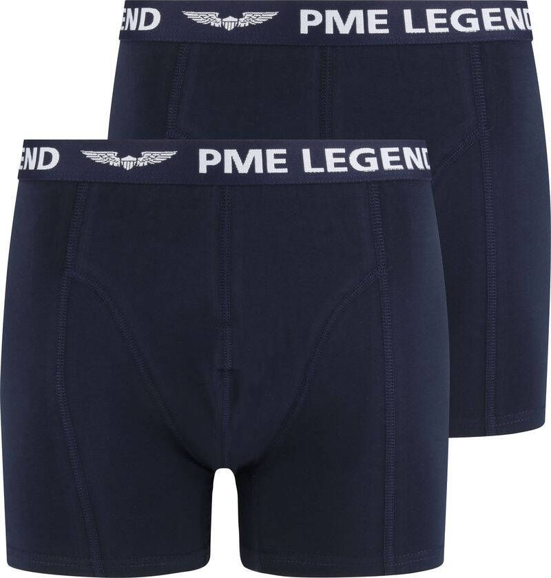 PME Legend Boxershorts 2-Pack Uni Donkerblauw